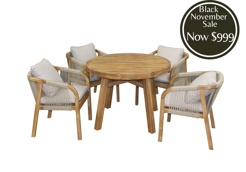 Diablo 5pce Dining Setting